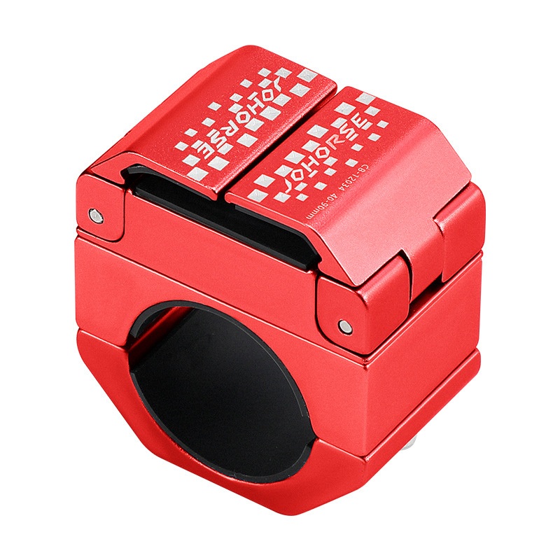 New Invisible Aluminum Alloy Bicycle Phone Holder Motorcycle Phone Mount Anti-Shake Ring Mobile Phone Holder Bike Accessories