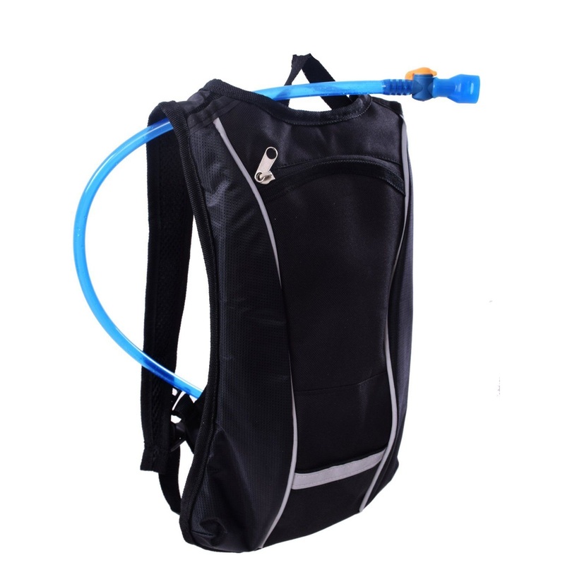 1.5L CYCLING HYDRATION FLUID WATER RESERVOIR BLADDER BAG OUTDOORS RUCKSACK BLACK