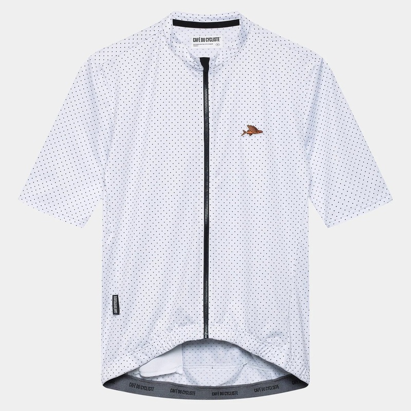Maglia Cafe du Cycliste Fleurette – Bianco