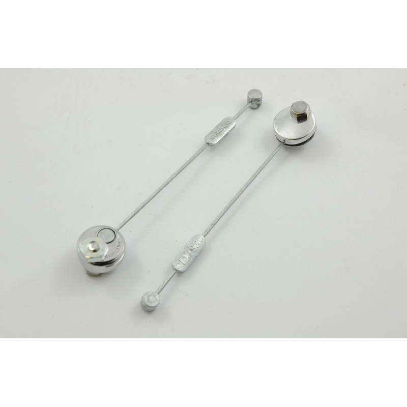 PAIR GENUINE SHIMANO CANTI-LEVER BRAKE SINGLE WIRE LINK WIRES SIZE D 93mm RARE N