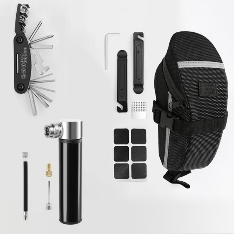 Bicycle Tools Cycling Equipment on-Board Repair Tool Set