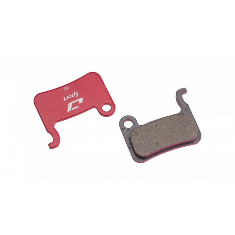 Jagwire Sport Semi-Metallic Disc Pad – Shimano MTB/TRP – Red