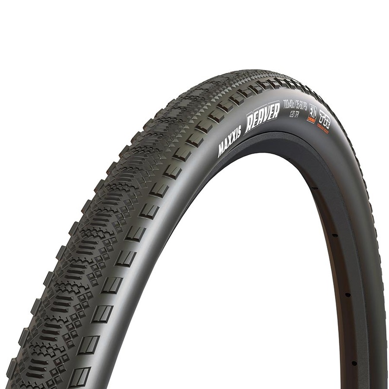 Maxxis Reaver Tire – 700 x 40 Tubeless Folding Black Dual EXO