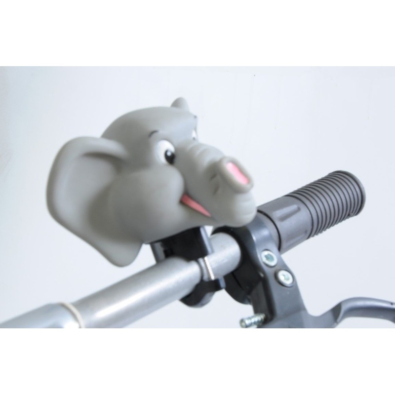 OLD STYLE SQUEEZY CHILDS PUSH HORN ELEPHANT FUN TOY CIRCUS ANIMAL NOS BARGAIN