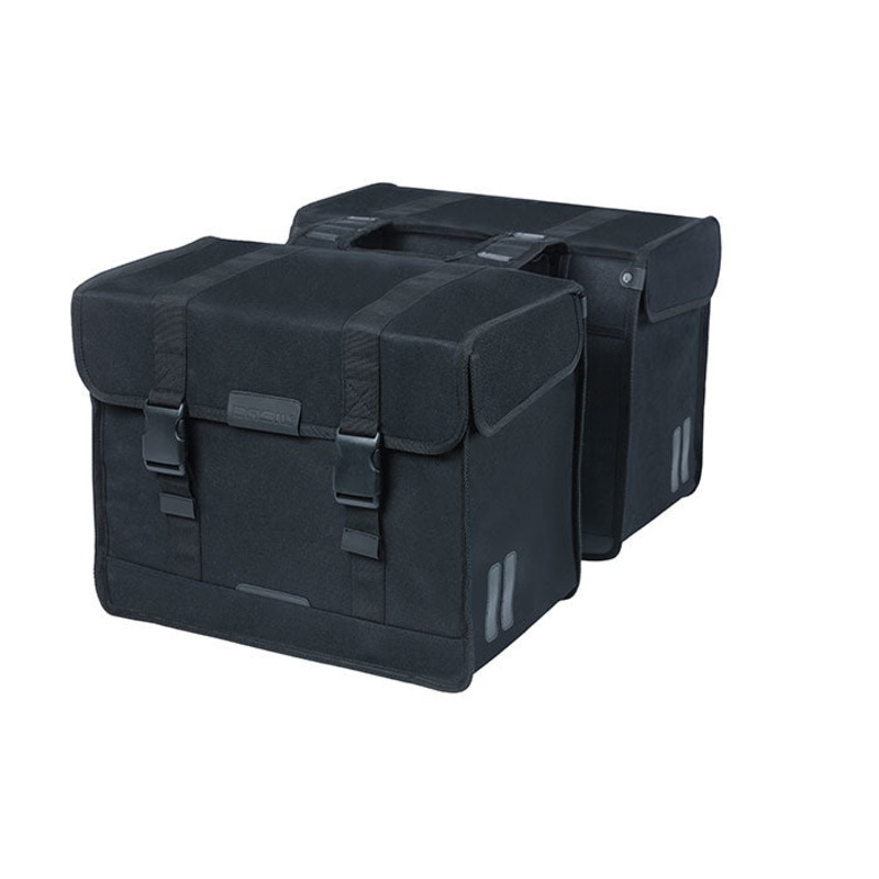 Basil – Kavan Eco Classic|BASIL KAVAN ECO CLASSIC 58L DOUBLE BAG, BLACK