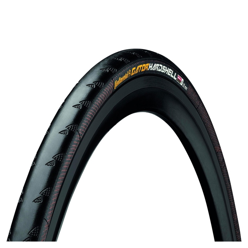 Continental Gator Hardshell Tyre – Foldable: Black/Black 700X25C