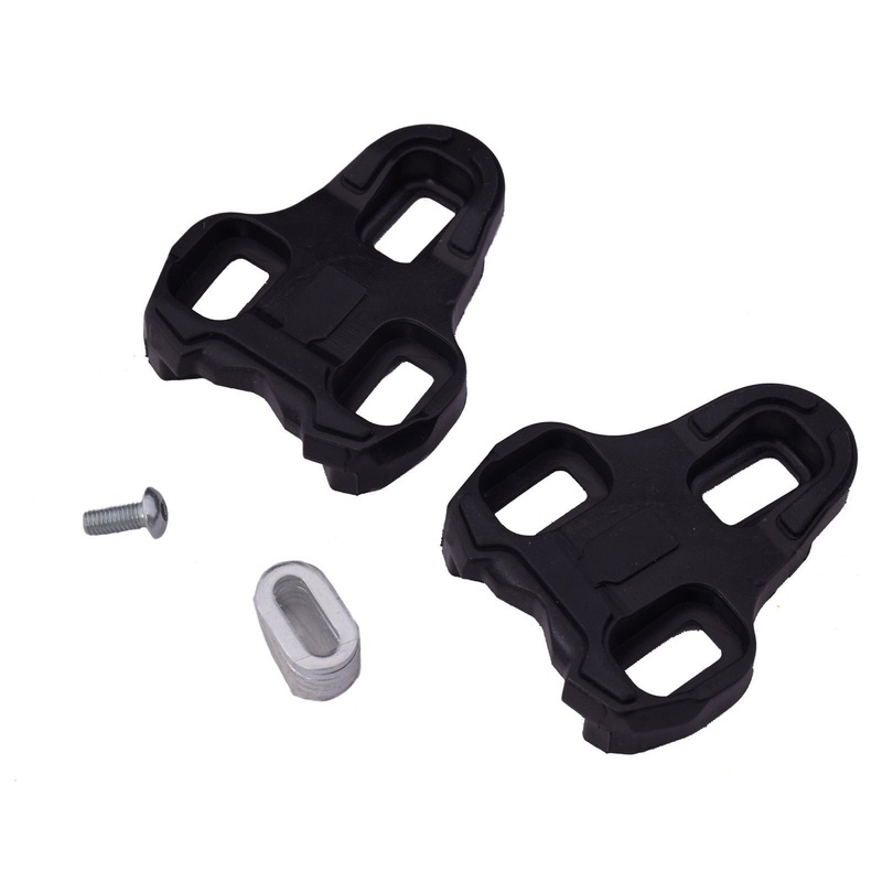 CORDO ROAD BIKE PEDAL CLEATS LOOK KEO TYPE ZERO DEGREE WITH 6 INSERTS & SCREWS