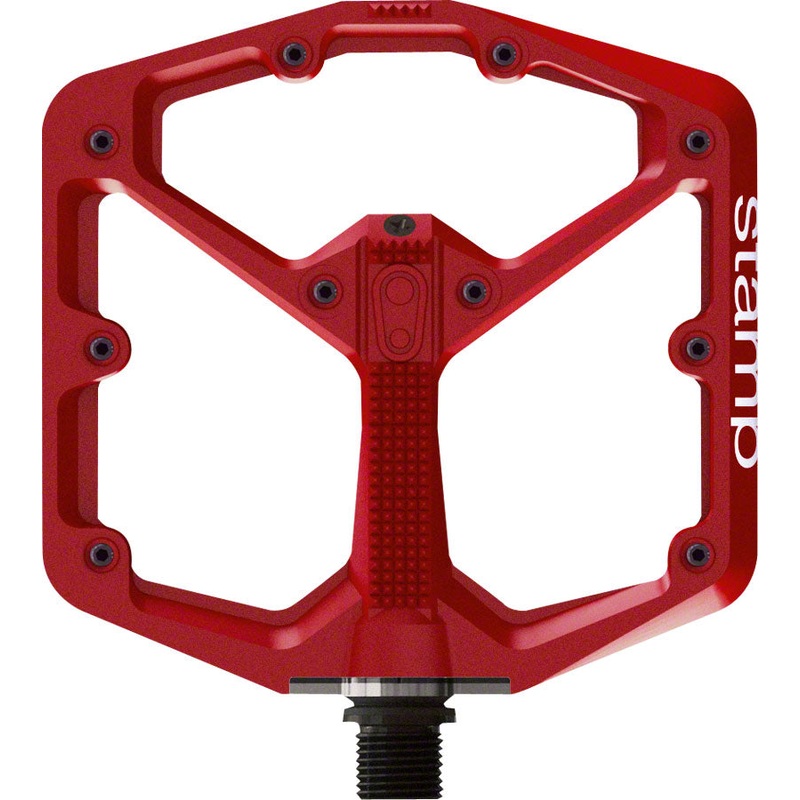 Crankbrothers Stamp 7 Pedals – Platform Aluminum 9/16 Red Large