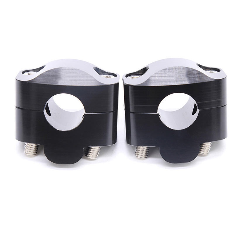 Motorcycle Modification Accessories CNC Aluminum Handlebar Mount Clamp Pit Dirt Bike Motorbike Motorcycle Handlebar Clamp Riser