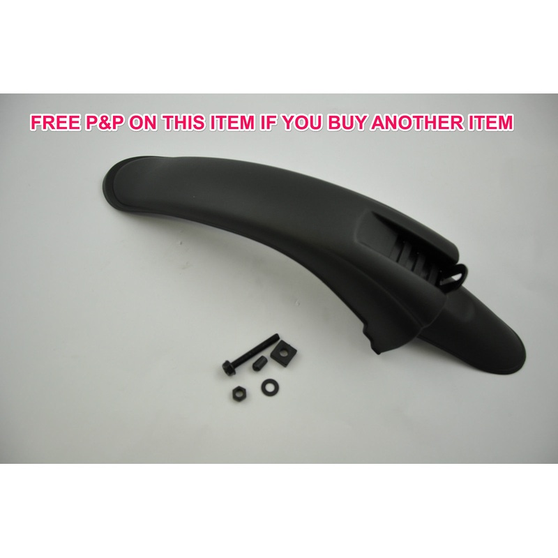 MTB FRONT MUDGUARD FOR HARDTAIL OR FULL SUSPENSION BIKE SUIT MOST SUS FORKS