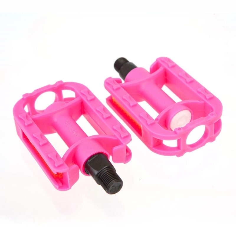Pair 1/2 Child’s Kids Small Bike Pedals – Pink