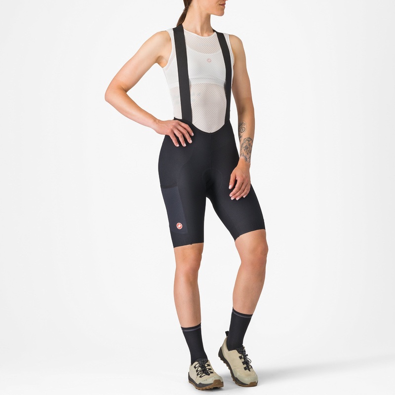 Salopette donna Castelli Unlimited Endurance DT – Nero