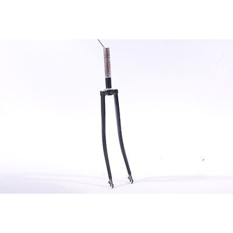 27 FORK GUNMETAL 1 STEERER TRADITIONAL TOURIST-CONVENTIONAL BIKE RARE