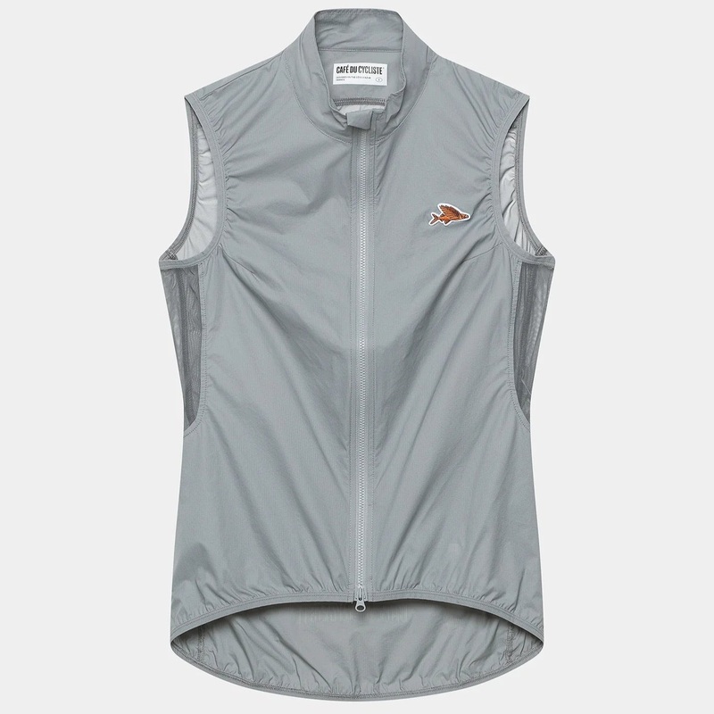 Gilet donna Cafe du Cycliste Edith – Grigio