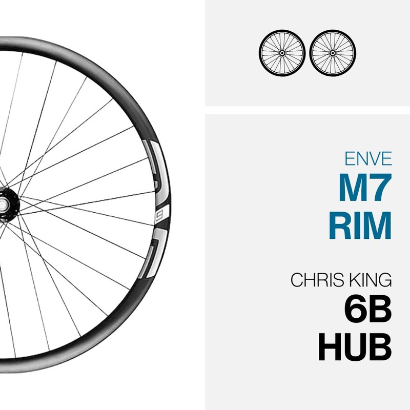 M730 ON CHRIS KING – 27.5 WHEELSET