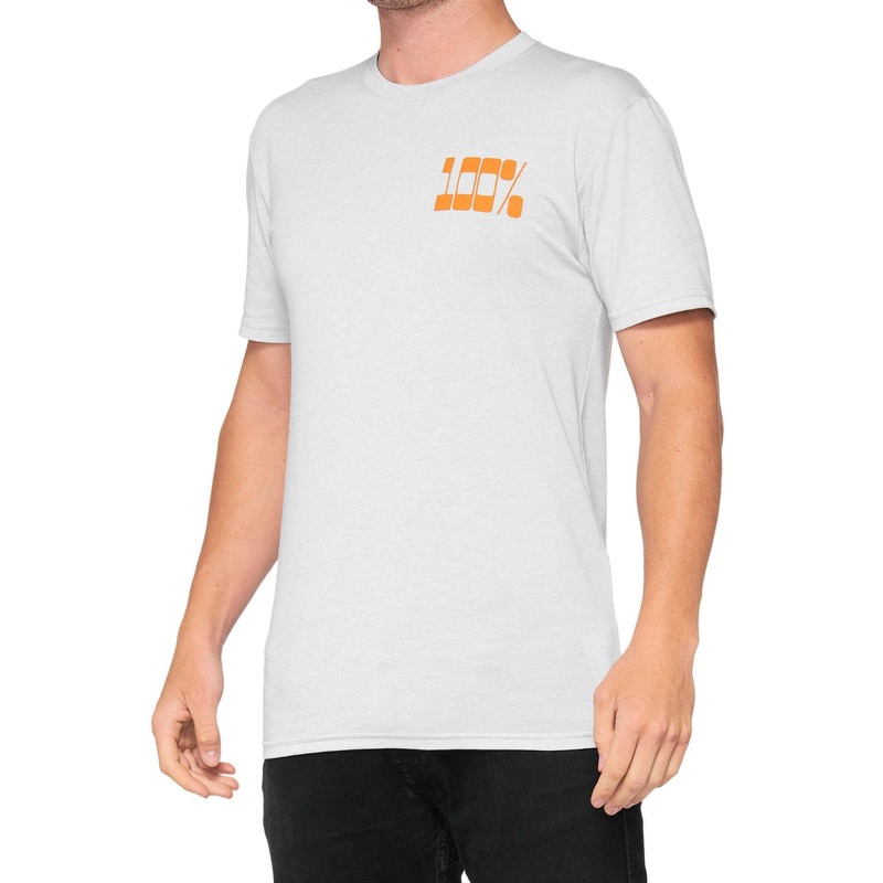 100% Trona Tech T-Shirt Chalk|S|M|XL