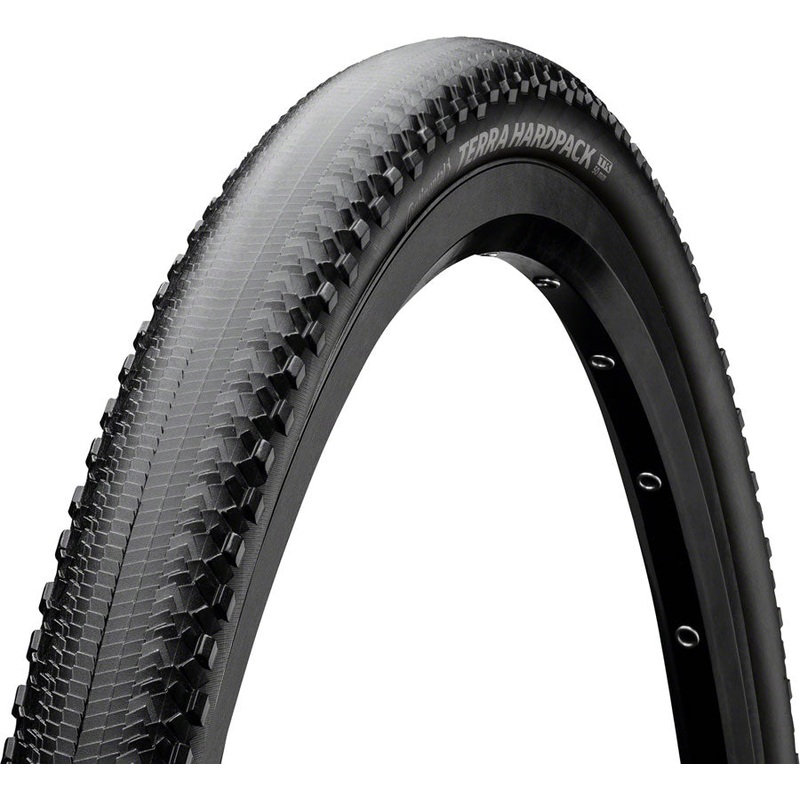Continental Terra Hardpack Tire – 700 x 50 Tubeless Folding BLK PureGrip ShieldWall System