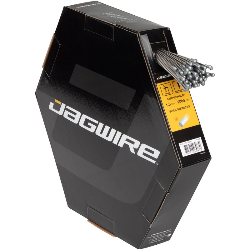 Jagwire Sport Brake Cable 1.5x2000mm Slick Stainless Campagnolo Box of 100