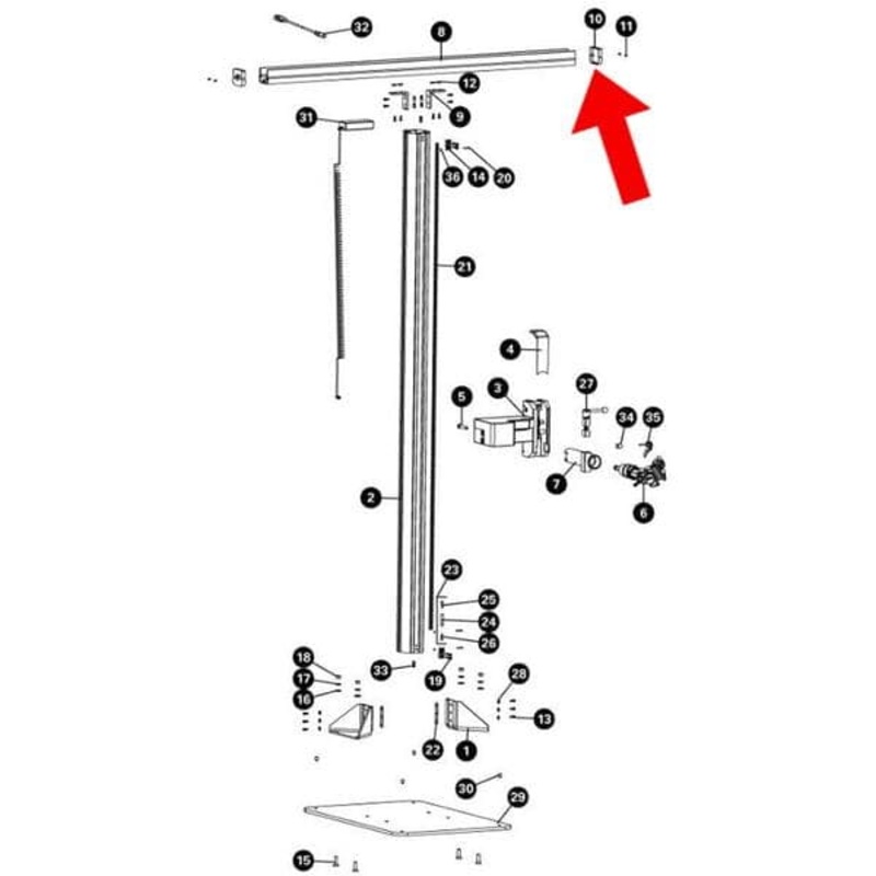Park Tool 2107-2 – End Cap – PRS-33/PRS-33.2
