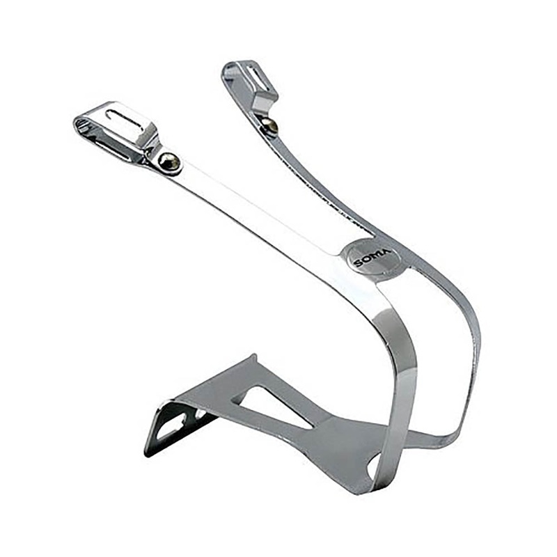 SOMA – DOUBLE GATE TOE CLIP|Toe Clips Deep 2-Gate, Chrome – L/XL|Toe Clips Deep 2-Gate, Chrome – S/M|Toe Clips 2-Gate, Chrome – L/XL|Toe Clips 2-Gate, Chrome – S/M