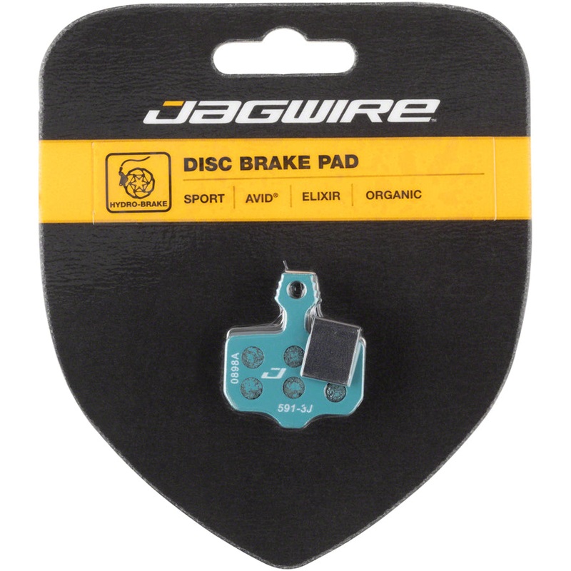 Jagwire Sport Organic Disc Brake Pads – For various SRAM Level Avid Elixir Models
