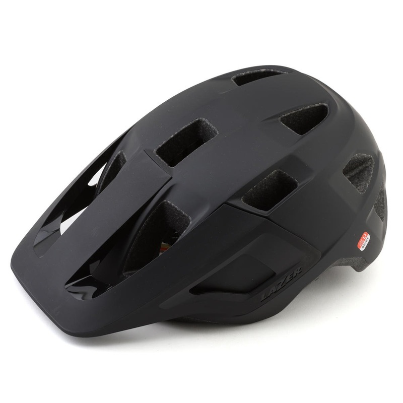 Lazer Lupo KinetiCore Mountain Helmet (Matte Black) (Universal Adult)