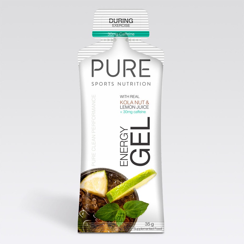 Pure – 35g Energy Gels|PURE – ENERGY GEL BANANA & MANUKA HONEY 35g (BOX 24)|PURE – ENERGY GEL COLA + CAFFEINE 35g (BOX 24)|PURE – ENERGY GEL MANUKA HONEY 35g (BOX 24)|PURE – ENERGY GEL ORANGE, LEMON & LIME 35g (BOX 24)