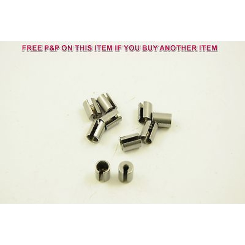 10 BICYCLE FRAME BUILDER-REPAIRER SINGLE GEAR OR BRAKE CABLE STOPS RAW