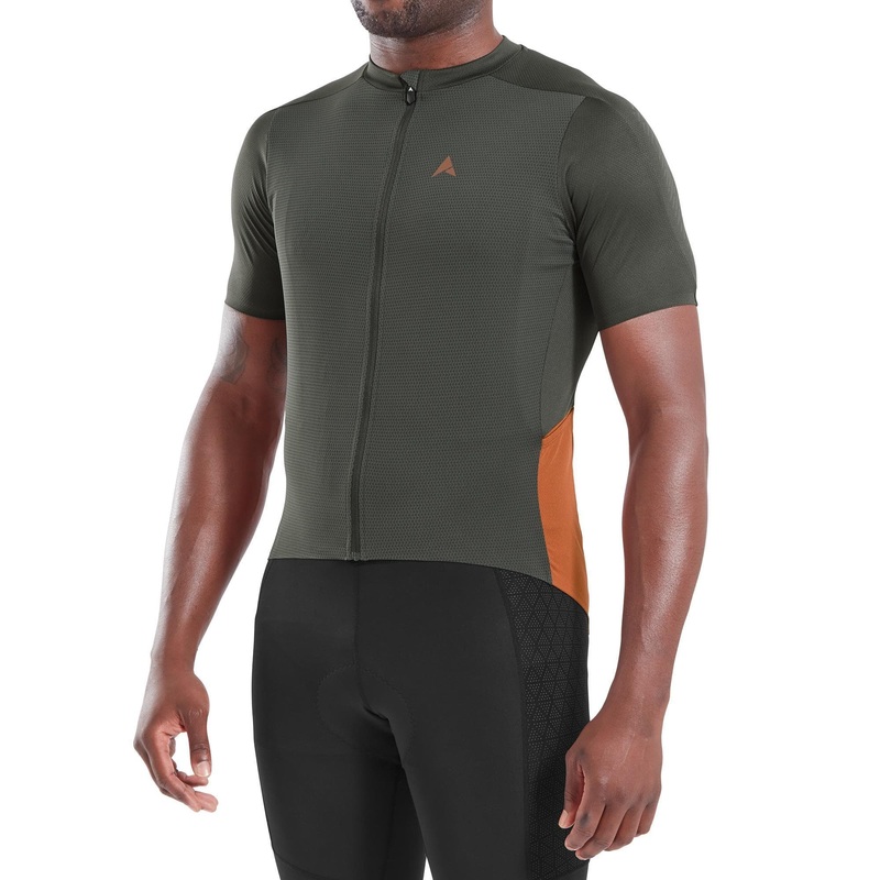 Altura Endurance Men’S Short Sleeve Cycling Jersey Ss24 2024: Carbon/Rust Xl