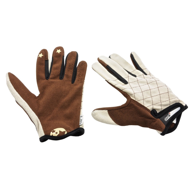 CHARGE OVEN GLOVES ,BMX,MOUNTAIN BIKE MTB CYCLING GLOVES BROWN SMALL 66% OFF