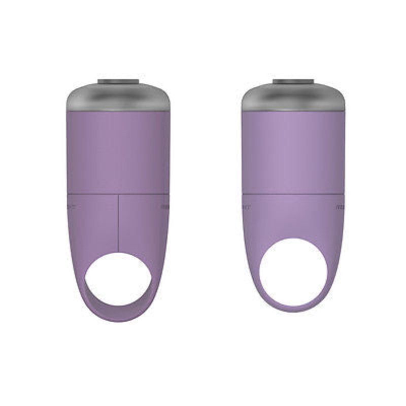 LAVENDER REELIGHT GO FRONT & REAR LED BIKE CYCLE BICYCLE LIGHT SET LAA407