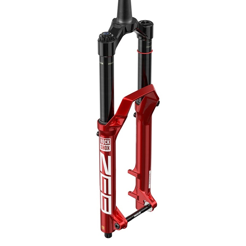 RockShox ZEB Ultimate Charger 3.1 RC2 Suspension Fork – 29 180 mm 15 x 110 mm 44 mm Offset Red A3