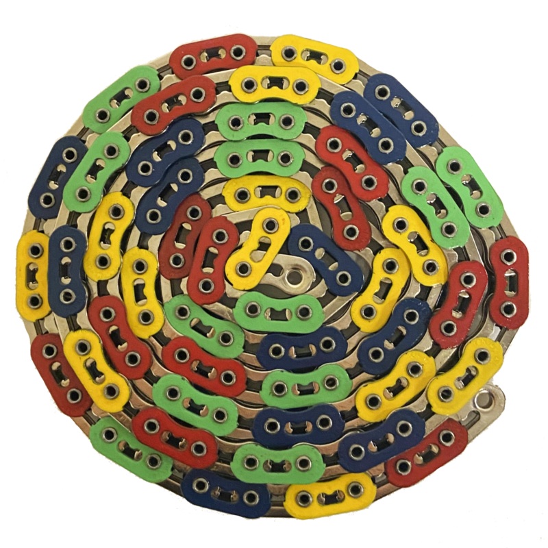 YBN MK747 Multicolor BMX Track / Fixie / Internal Gear Bike Chain 1/2 x 3/32