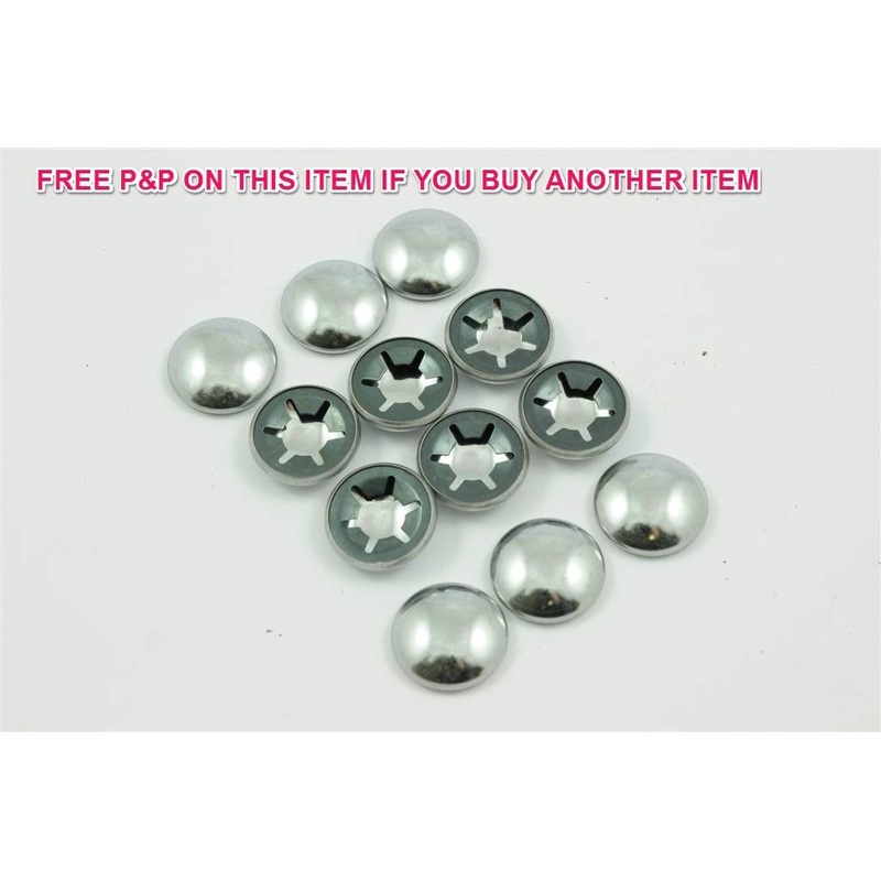 12 x 7/16 STAR LOCK DOME END AXLE CAPS LAWN MOWERS,SMALL PLANT, GARDEN TOOLS