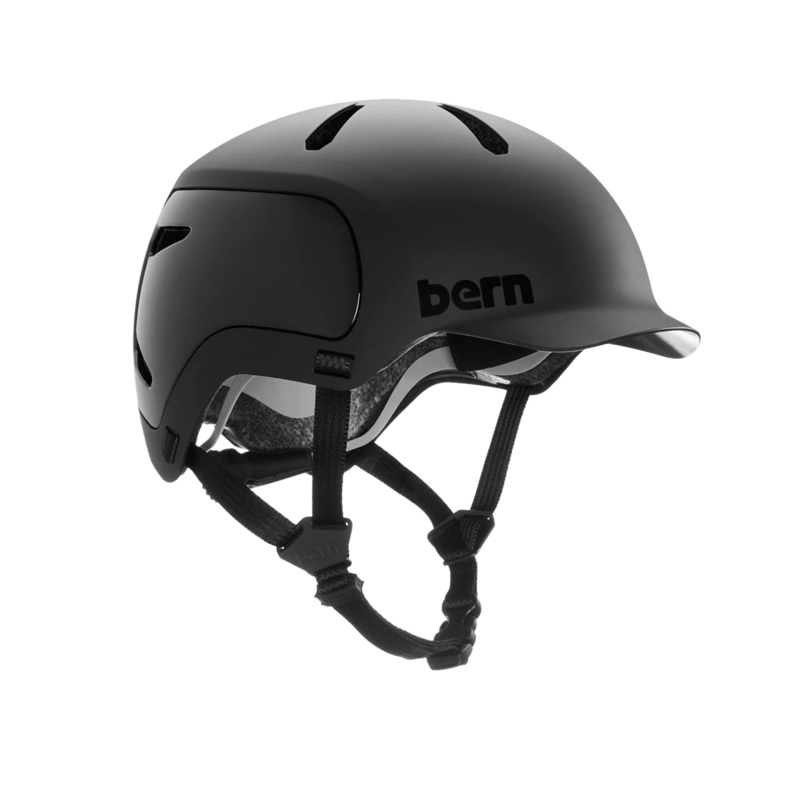 Bern Watts 2.0 Matte Black|Bern Helmet Watts 2.0 Matte Black – Large|Bern Helmet Watts 2.0 Matte Black – Medium|Bern Helmet Watts 2.0 Matte Black – Small
