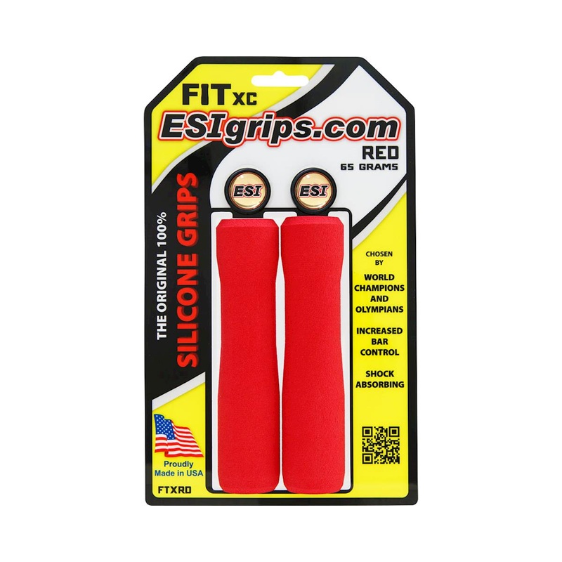ESI Grips FIT XC Grips (Red)
