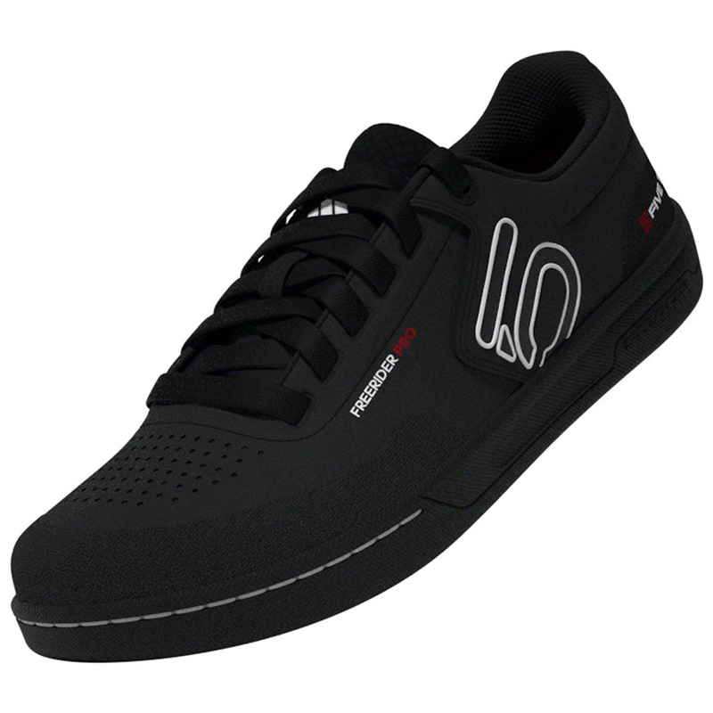Five Ten Freerider Pro Flat Shoes – Mens Core BLK/Ftwr White/Ftwr White 10.5
