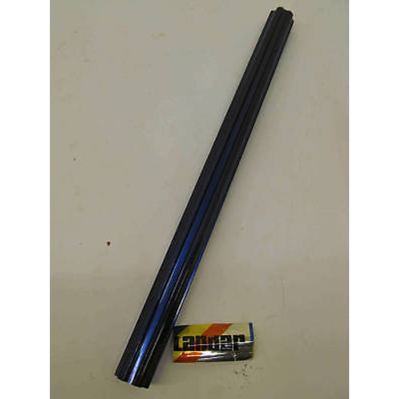 LANDAR 22.2mm SEAT POST ALLOY BLUE FLUTED SADDLE STEM,OLD SCHOOL BMX MADE IN 80s