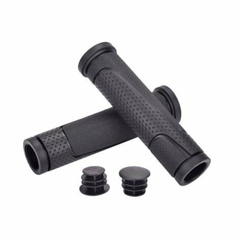 Bicycle Rubber Handlebar Cover, Anti Slip and Wear-Resistant, Single and Double Pass Mountain Bike Rubber Handle, Dead Fly Bike Riding Equipment
