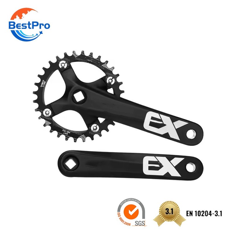 OEM ODM Brand Design CNC Chainwheel Bicycle Crankset Spare Part Bike Accessories