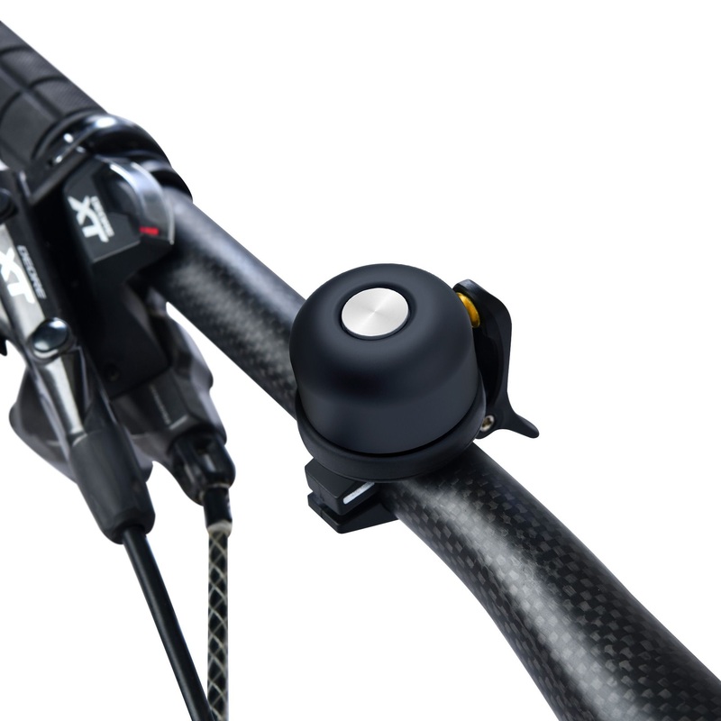 LED Lights and Steel Material Bike Ring Horn USB Rechargeable Electric Bicycle