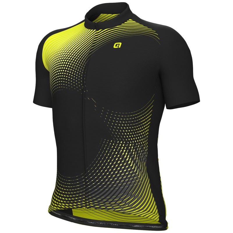 Maglia Ale Pragma Optical – Giallo fluo