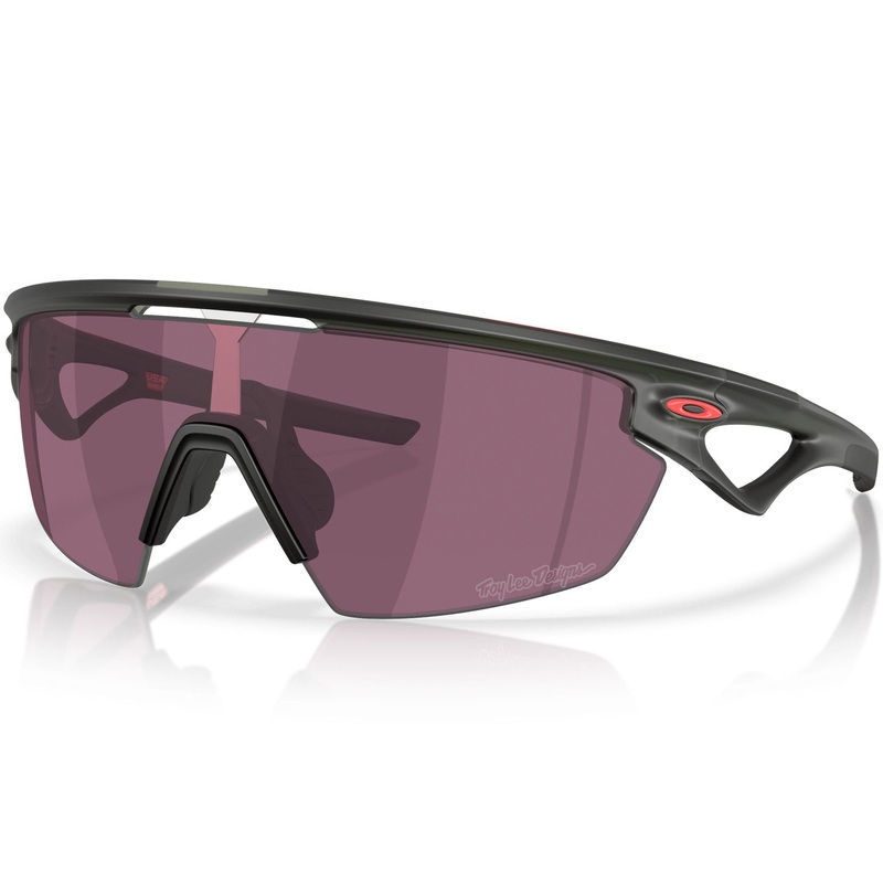 Occhiali Oakley Sphaera Troy Lee Design – Matte Olive Ink Prizm Road Black