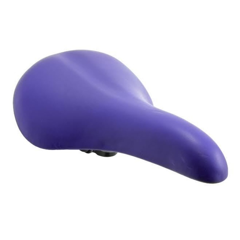 PURPLE LADIES BIKE SEAT IDEAL SADDLE MOST BIKES INCL MTB,HYBRID,COMFORT ETC