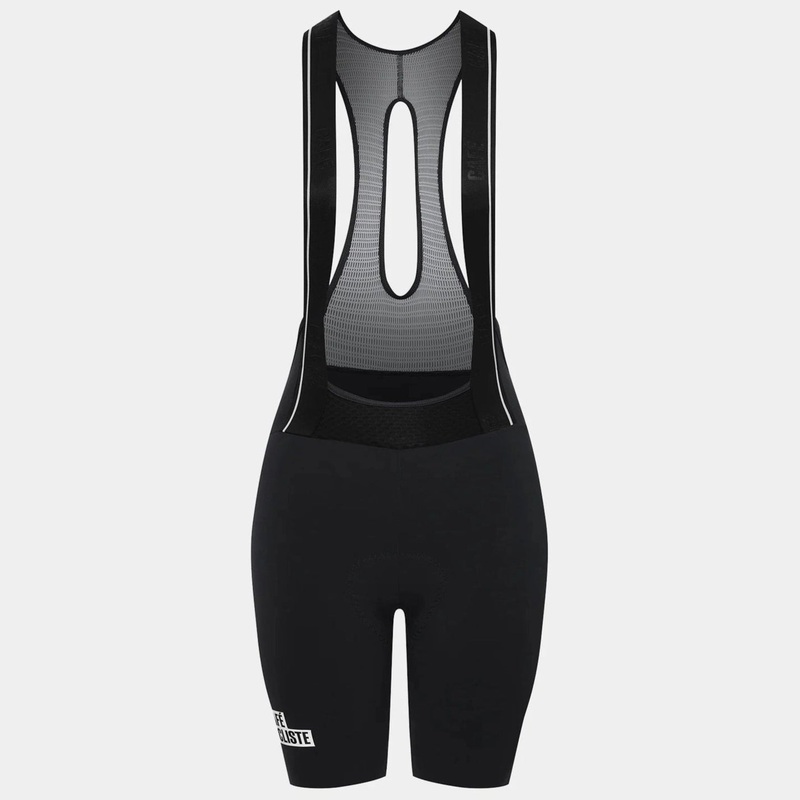 Salopette donna Cafe du Cycliste Victoire – Nero