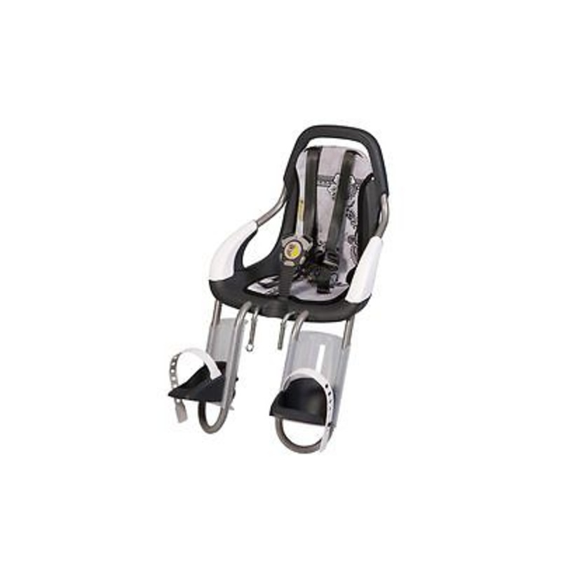 DUTCH QUALITY QIBBLE FRONT CHILD BIKE SEAT WITH SUZY STYLING SET 9 – 15kg BLACK