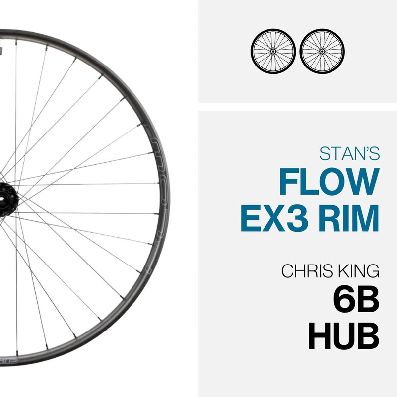 FLOW EX3 ON CHRIS KING – 29 WHEELSET