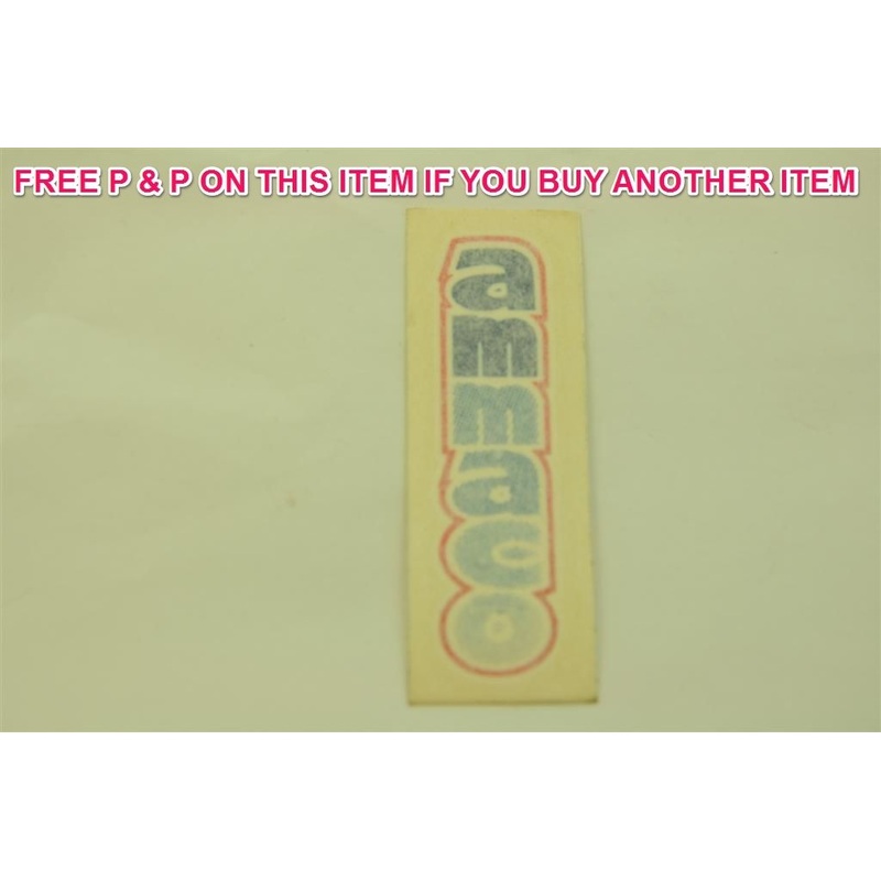 GENUINE 80’s MADE AMMACO OLD SCHOOL BMX TRANSFER DECAL STICKER NEW OLD STOCK