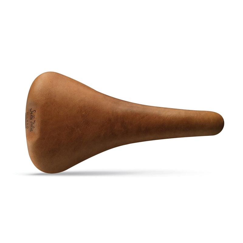 Selle Italia Flite Racer Vintage Saddle: Light Brown L1