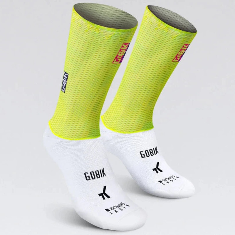 Calze Gobik Vortex 2.0 Liquid Lime – Giallo